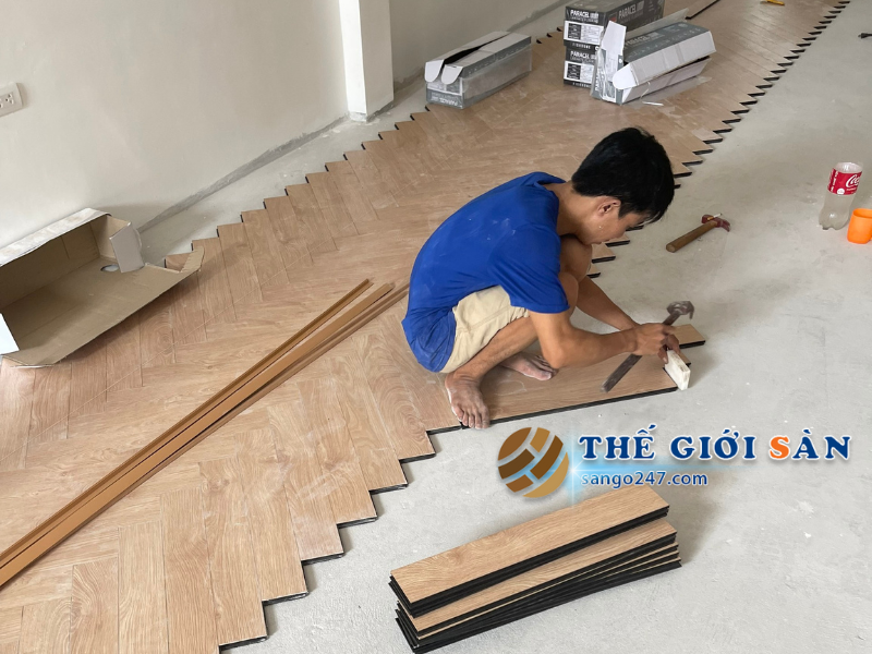 Sàn gỗ cốt đen 