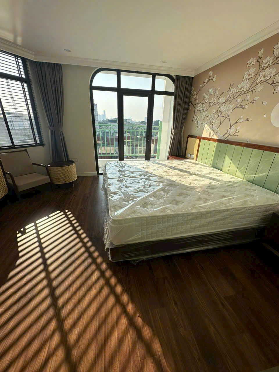 không gian chung cư phù hợp lát sàn gỗ không gian chung cư phù hợp lát sàn gỗ