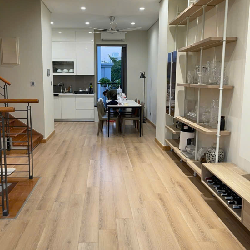 sàn gỗ công nghiệp cho căn hộ chung cư