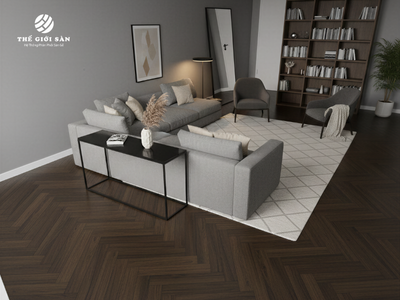 có nên chọn sàn gỗ cốt đen cho nhà ở