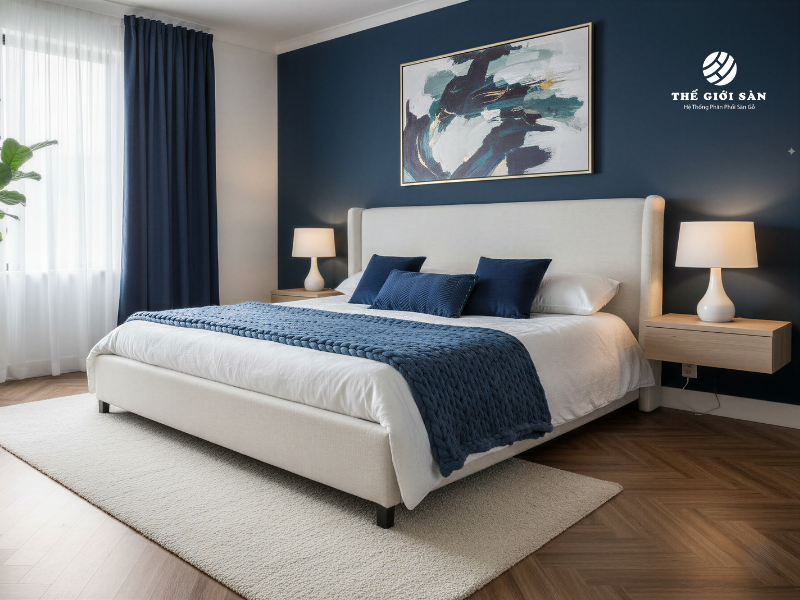 Sàn gỗ cốt xanh hạn chế cong vênh hiệu quả