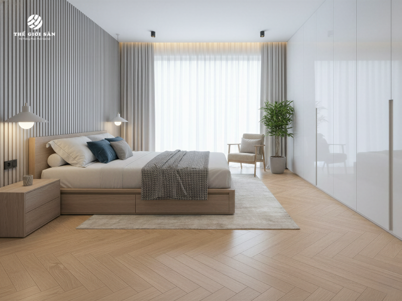 Lưu ý khi lắp đặt sàn gỗ cho phòng ngủ
