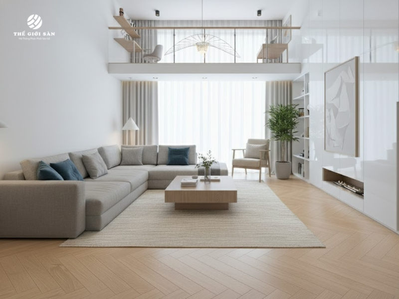 Nhà tầng trệt nên dùng loại sàn gỗ nào