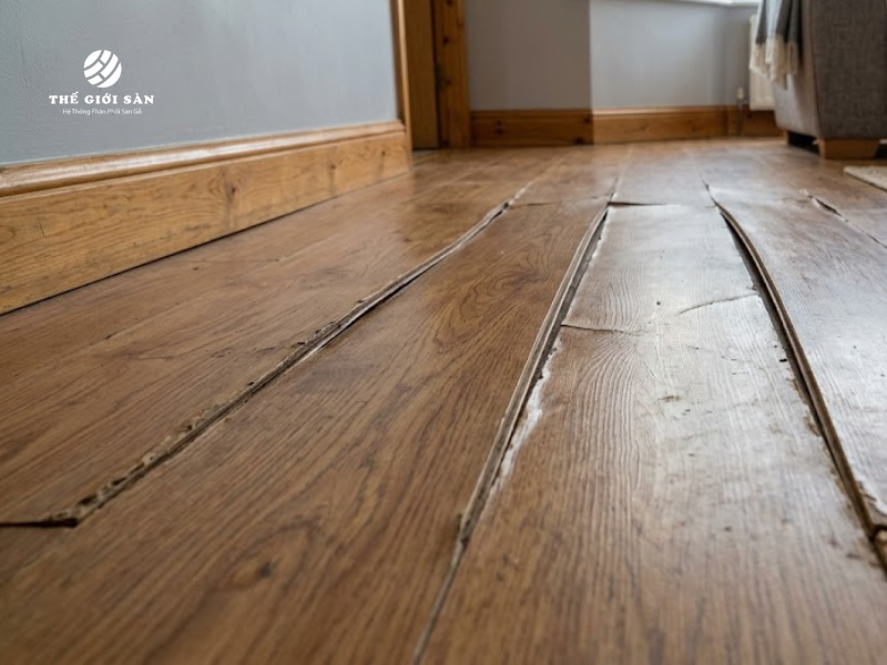Sàn Gỗ Bị Cong Vênh Xử Lý Thế Nào