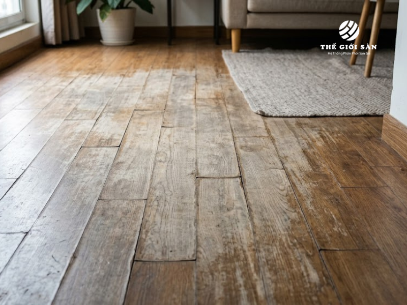 Sàn gỗ có bị bay màu theo thời gian không