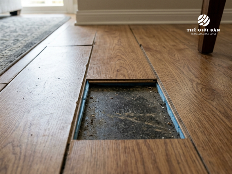 Sàn Gỗ Bị Cong Vênh Xử Lý Thế Nào