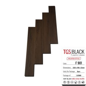 Sàn Gỗ TGS Black Floor - F901
