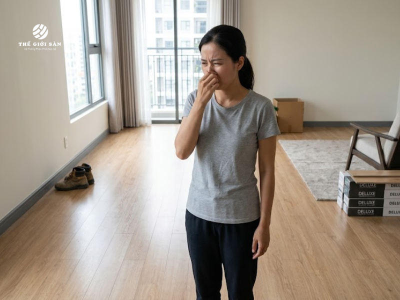 Sàn Gỗ Công Nghiệp Có Mùi Không
